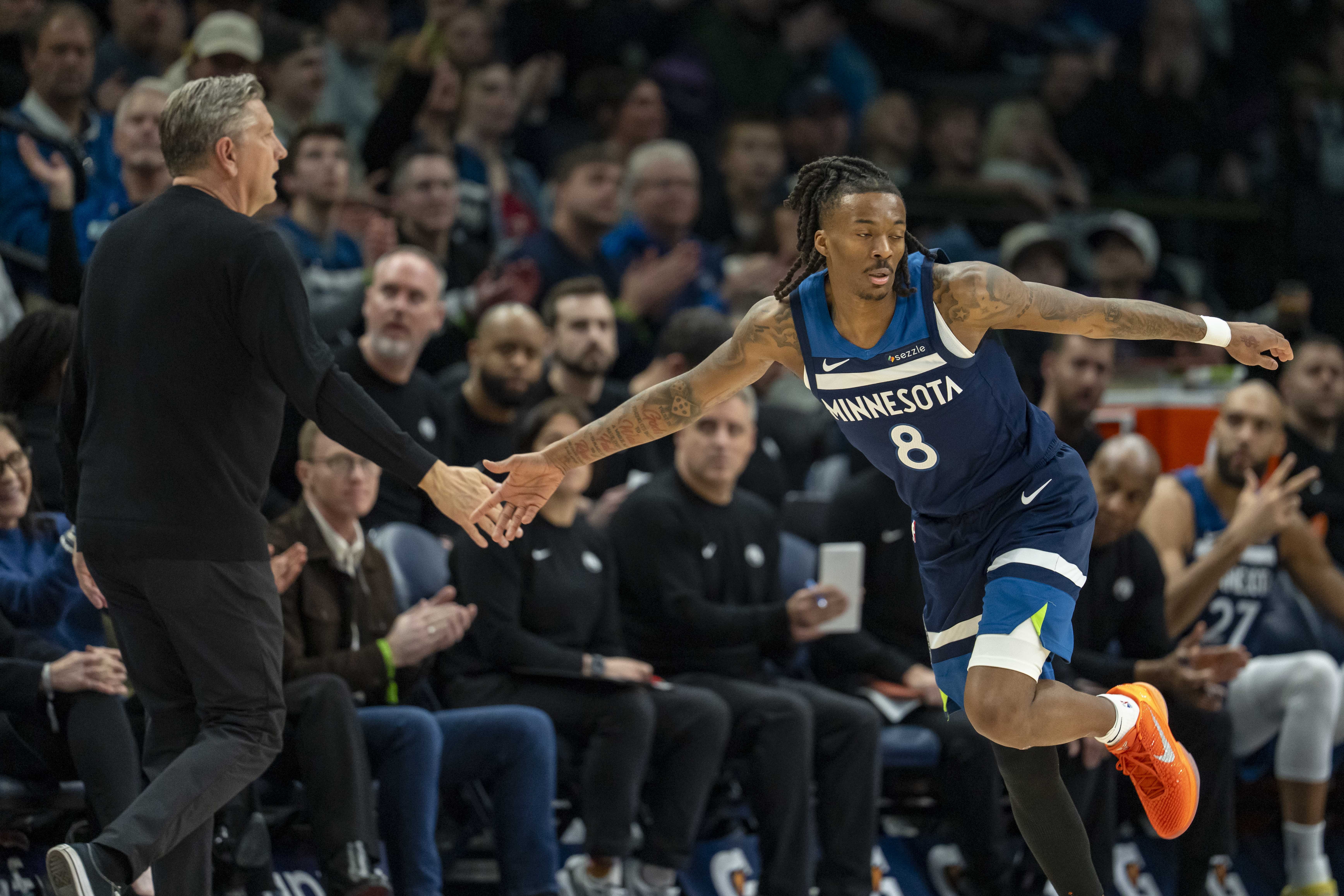 开云-爱德华兹：海兰德一旦进一个球就可能爆发 这可能在季后赛发生