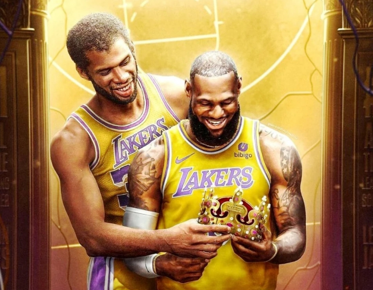 开云体育入口-历史第一！詹姆斯超贾巴尔加冕历史进球王 无愧NBA“最长的河”